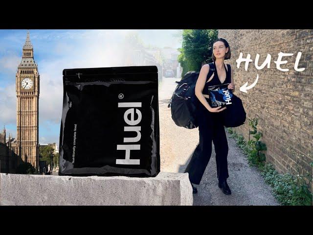 I drank HUEL every day while traveling (unsponsored review)