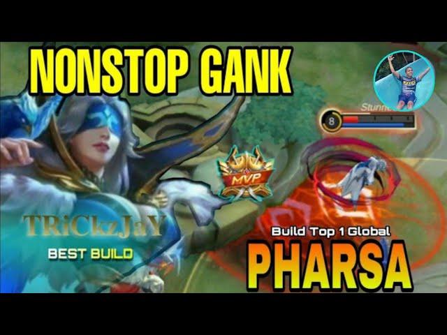 Pharsa Best Build 2022 | Nonstop Ganking - Build Top 1 Global Pharsa - MLBB