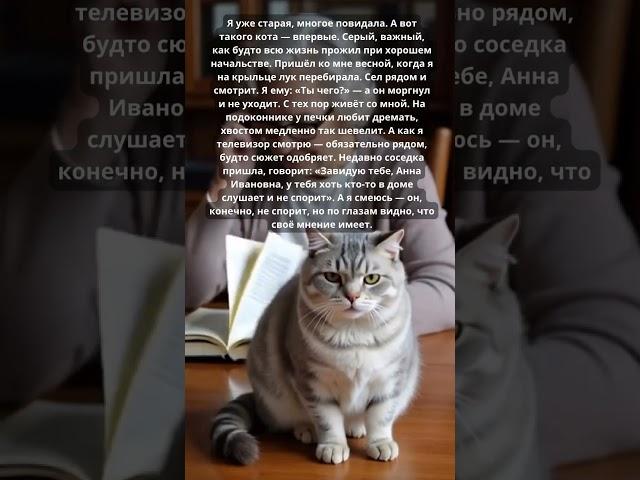 Душевная история. Кот- это моя гордость