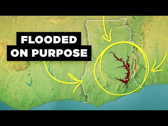 Why Ghana Deliberately Flooded 3.5% of Their Land