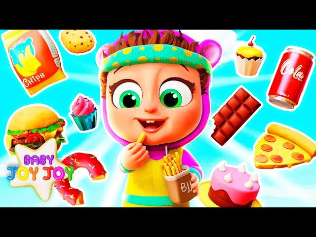 La Canción de la Comida Saludable | Come Alimentos Saludables | Baby Joy Joy