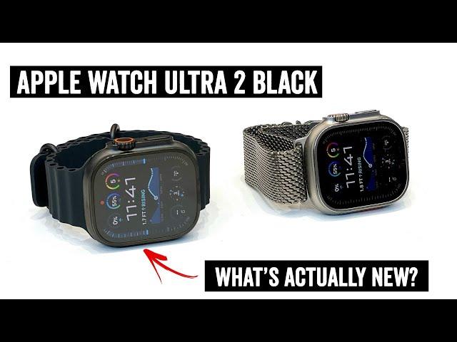 Apple Watch Ultra 2 Black Hands-On: What’s Actually Different?