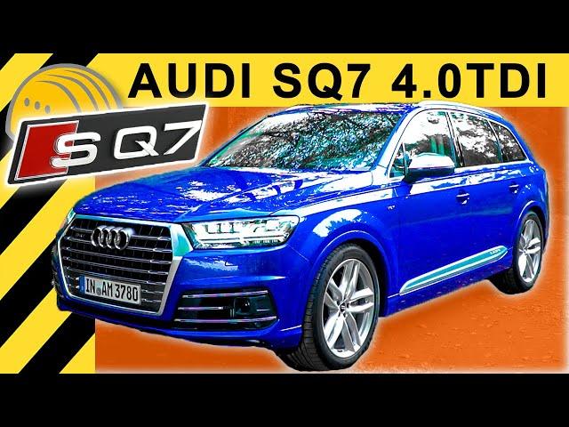 Das SCHNELLSTE Diesel SUV der WELT! 435PS & 900Nm! AUDI SQ7 V8 TDI TEST