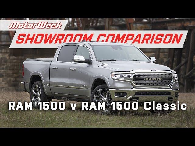 2020 RAM 1500 v 2020 RAM 1500 Classic | MotorWeek Showroom Comparison