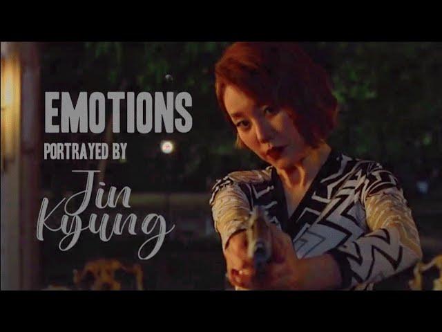 Emotions portrayed by Jin Kyung