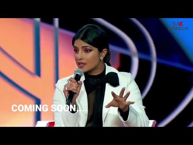 Women should be financially independent ||Motivational speech by Priyanka Chopra||