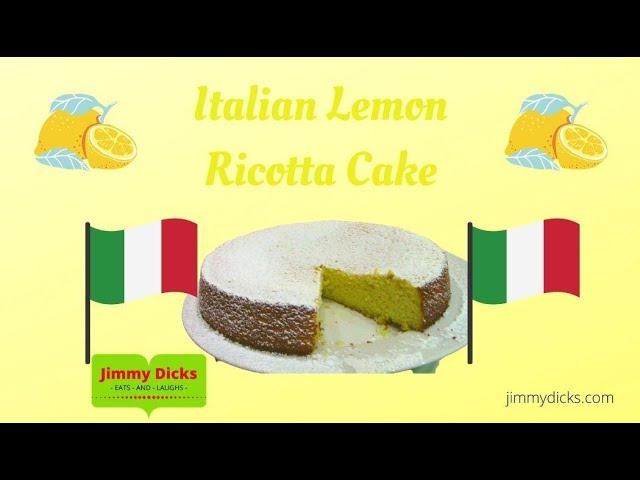 Italian Lemon Ricotta Cake