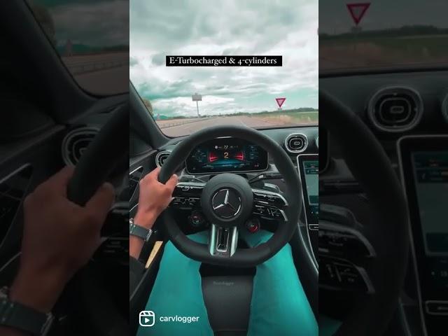 2023 Mercedes-AMG C43 4Matic Launch Control 0-150 km/h by @Carvlogger