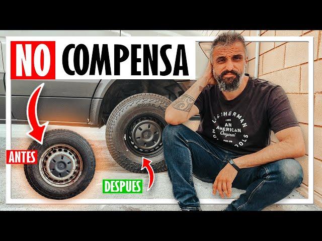  UNA SEMANA LIJANDO | Restaurar llantas Sprinter 4x4  [Convertir camión en autocaravana camper ]