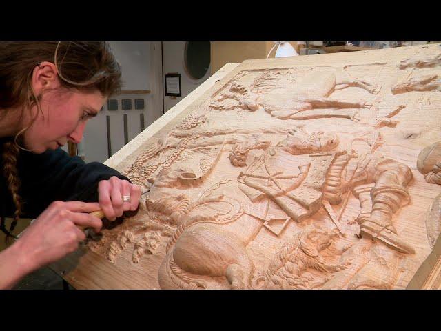 Métiers d'art : Benlo, sculpteur sur bois à Périgny en Charente-Maritime