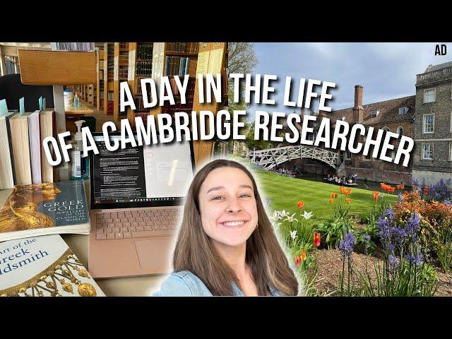 Day in the Life of a Cambridge Researcher (in 5 minutes) | Archaeological Science