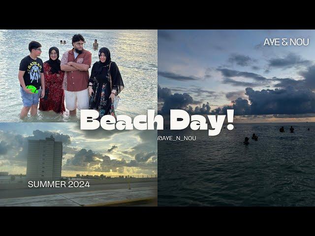 Beach Day Vlog! | Aye & Nou