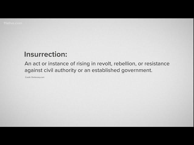 What is insurrection?