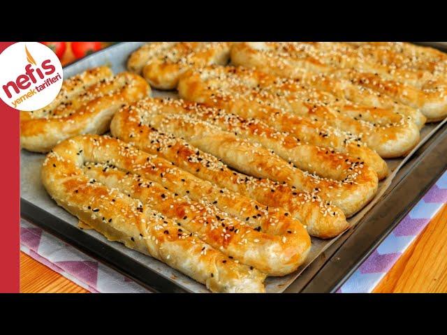 Hamuru Bu Yöntemle Açın, Zar Gibi İncecik Olsun!| Oklavasız El Açması Börek 