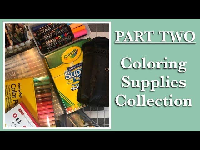 Part 2 - Coloring Supplies Collection