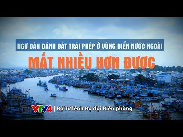 Ngư dân vi phạm vùng biển nước ngoài – Mất nhiều hơn được  | VTV4 | Bộ đội biên phòng Bình Thuận