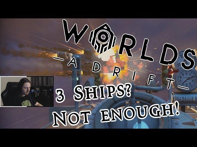 3 Ships WRECKED in 1v3 | Worlds Adrift Highlghts