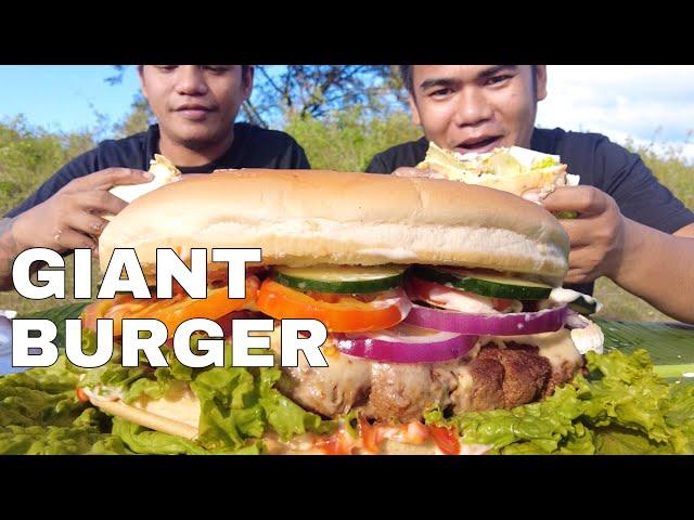 OUTDOOR COOKING | GIANT BURGER