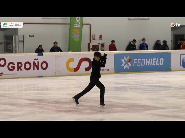 Andre Zapata Casares – 2024/2024 Spanish Figure Skating Championships FS (junior)