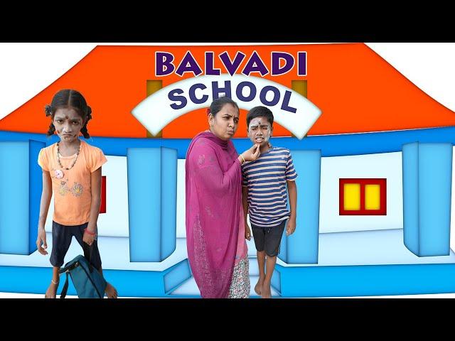 Balvadi School Re-Open Day | ரொம்ப கஷ்டம் தான் பால்வாடிக்கு போக .. | Mrs.Abi 2.0