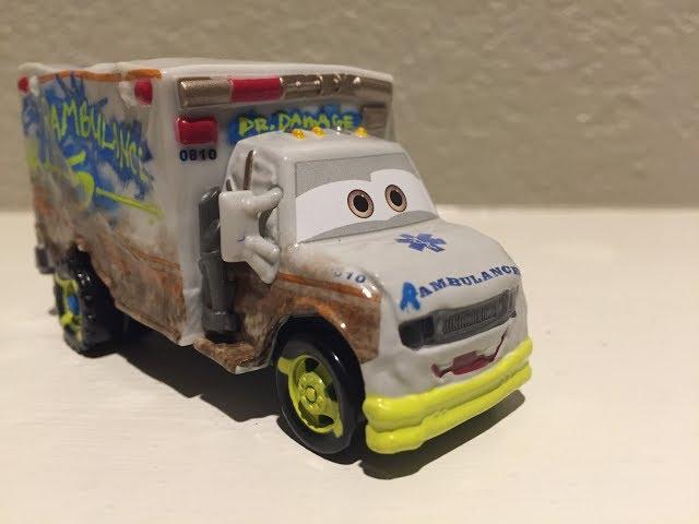 Mattel Pixar Cars 3 Dr. Damage Die-cast