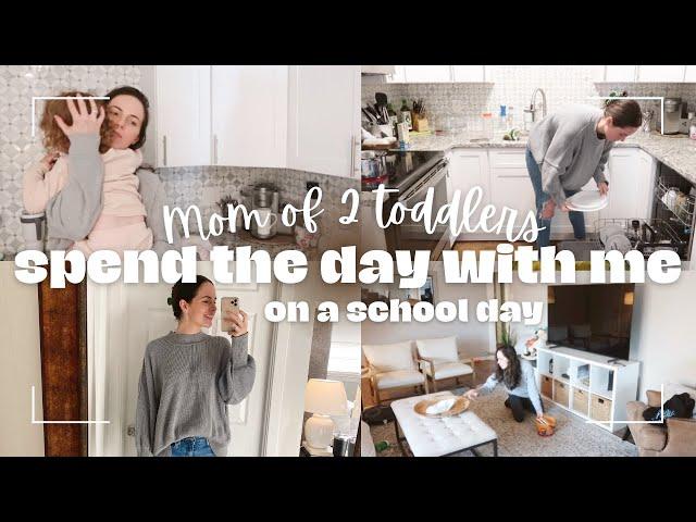 Full Day In My Life As a Mom of 2 Toddlers on a School Day! | Preschool Mom