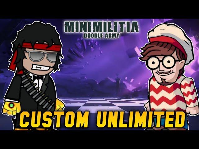 Mini Militia Live Stream || MM live Visu Gamer # 202