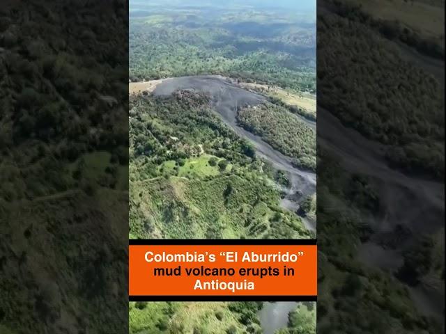 Mud volcano erupts in Colombia, prompts evacuations in Antioquia