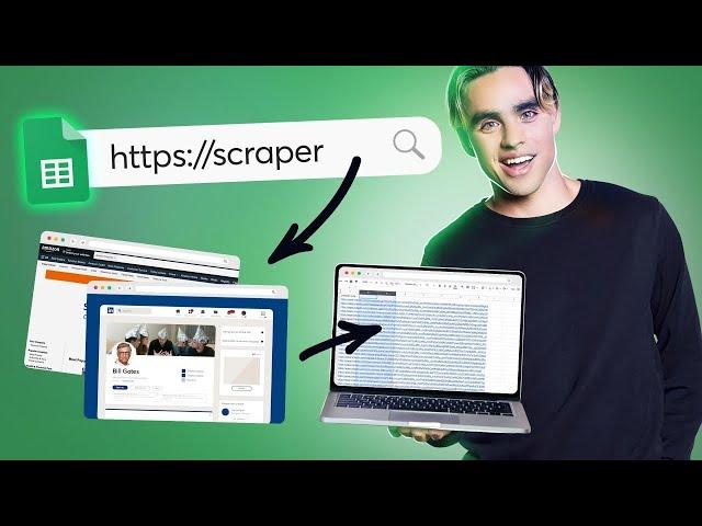 How To Scrape ANYTHING Directly From Google Sheets