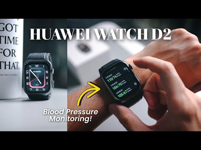 HUAWEI WATCH D2: Monitoring My Blood Pressure Issue ANYTIME with This! | RM1999