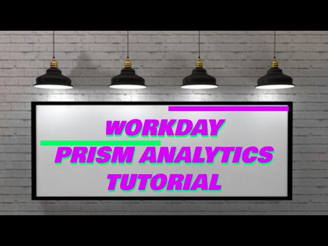 Workday Prism Analytics Tutorial | Discovery Boards | Beginners Workday tutorial online for free