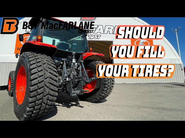 PROS and CONS of Tire Ballast For Your Tractor