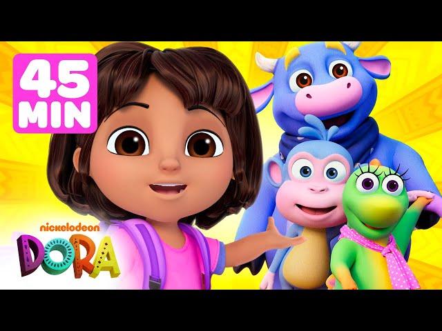 Dora's Friendship Adventures!  45 Minute Full Episode Marathon! | Dora & Friends