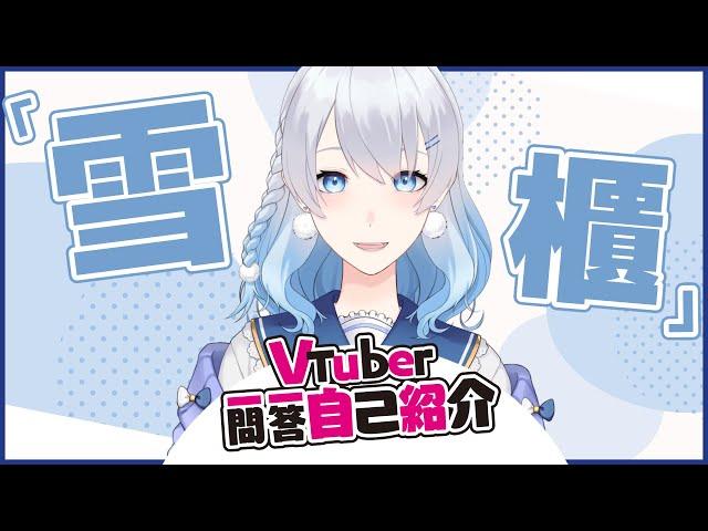 【自我介紹】Vtuber一問一答自己紹介｜雪櫃/Reiha