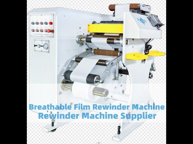 500mpm High Speed Fully Servo Motor Rewinder Machine | Doctoring Rewinding Machine #rewindermachine