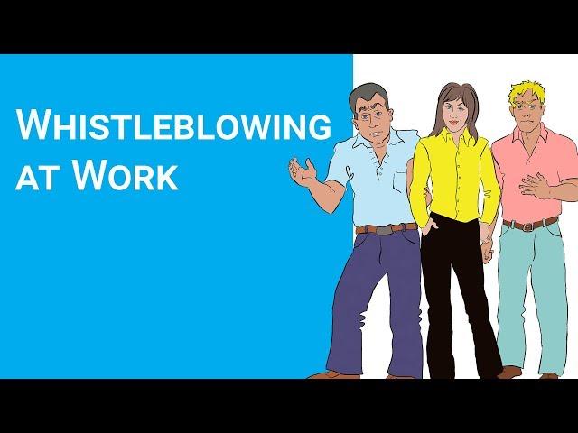 Whistleblowing (at Work)