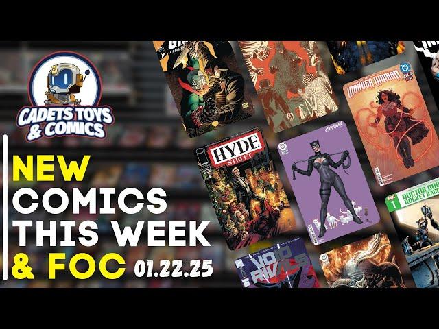 New Comic Book Day January 22nd, 2025 - Cadets Toys and Comics