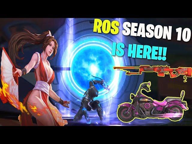 Season 10 ROS UPDATE | KOF Distinction and Normal Distinction |New Mode (Rules of Survival)