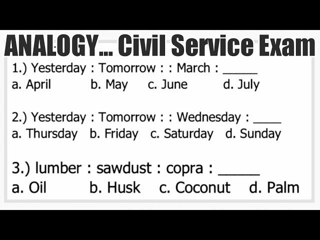 ANALOGY | Civil Service Exam sample question [lumabas na dati] Husk is BUNOT