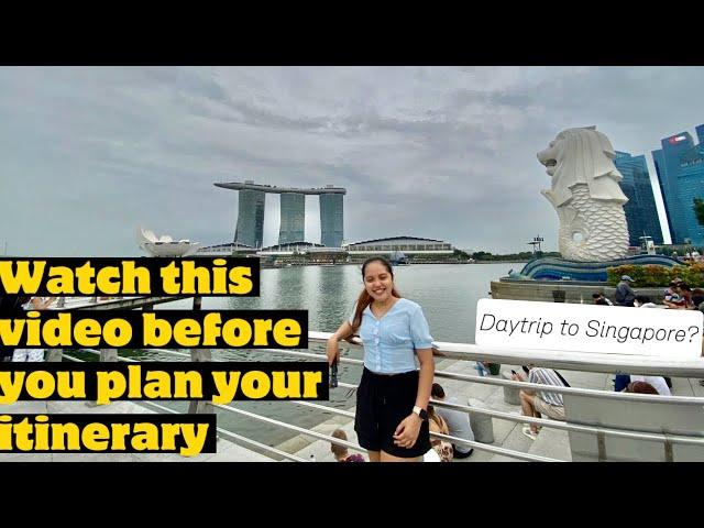 8 MISTAKES on our Daytrip To Singapore |Travel Guide on How to Plan Your DAYTRIP ITINERARY