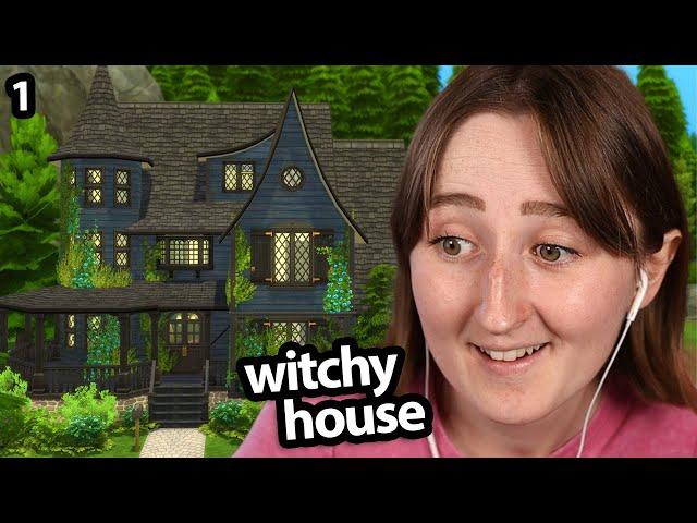 building a witchy cottage in the sims! (Streamed 10/12/24)