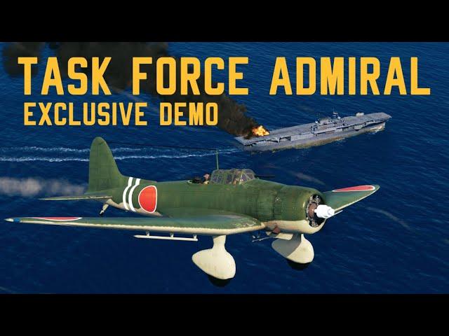 Task Force Admiral Demo First Look!! || New WW2 Naval Game