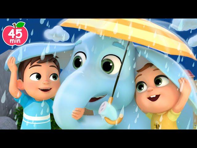 Rain Rain Go Away with Zoo Friends!  + MORE Lalafun Nursery Rhymes & Kids Songs