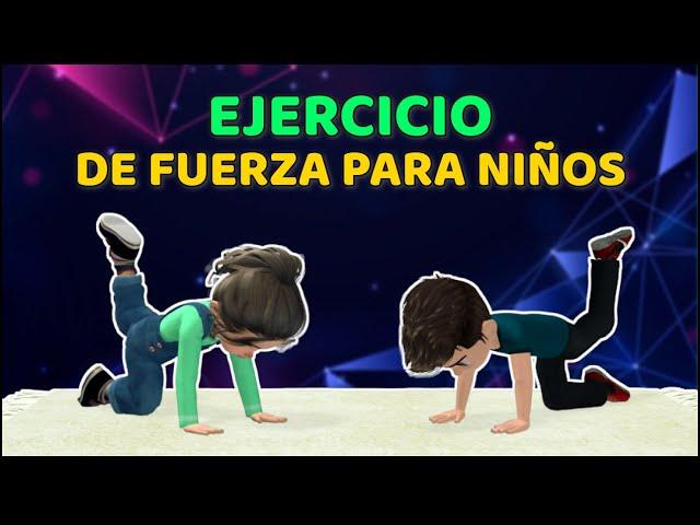 ENTRENAMIENTO DE FUERZA DE 15 MINUTOS PARA NIÑOS