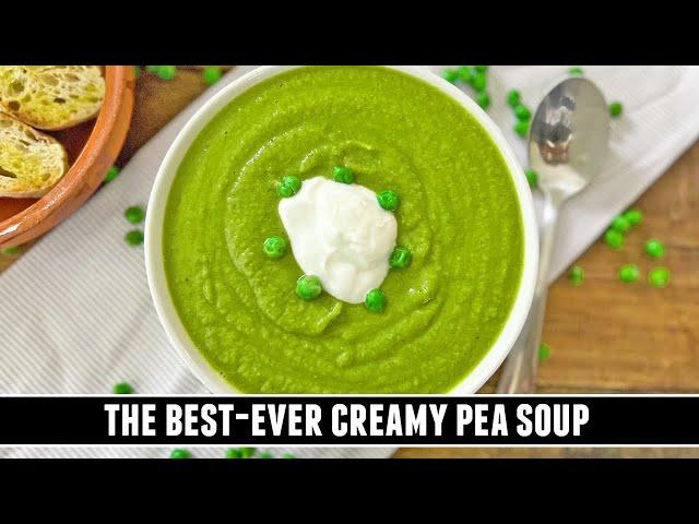 Creamy Spanish Pea Soup | Possibly the BEST Pea Soup EVER