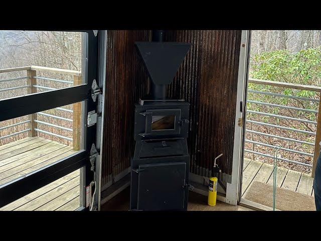 How to turn on the Flame Innovation Mini Me wood pellet stove