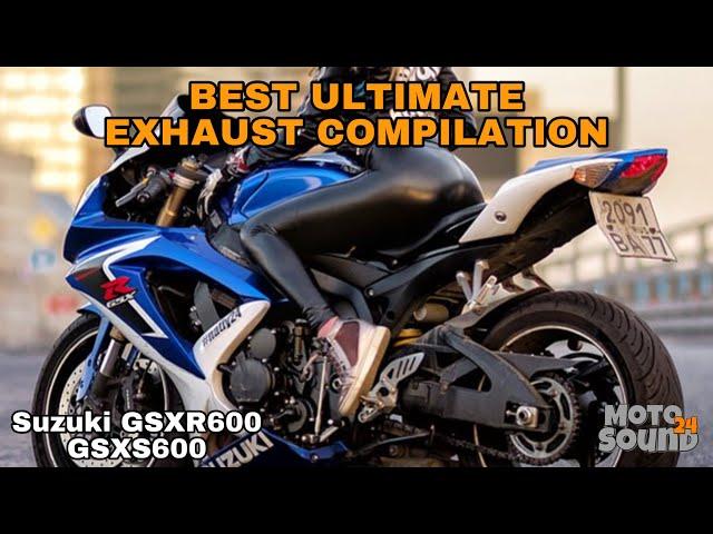 Suzuki GSXR600 Best Ultimate Exhaust Sound Compilation GSXS600