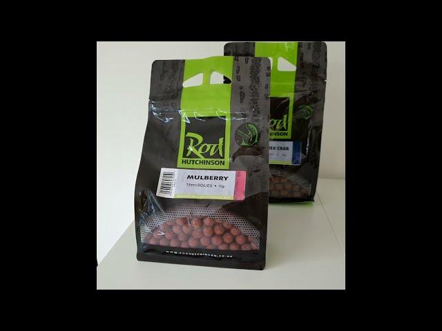 Rod Hutchinson Carp Boilies 1kg – Mulberry Florentine or Monster Crab 15mm fishinaddict.com