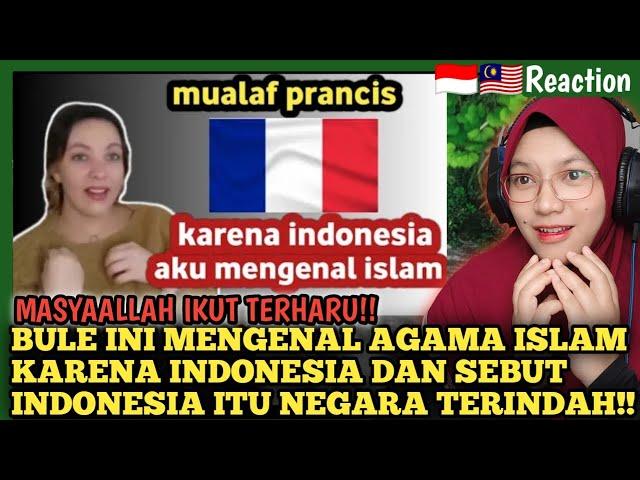 IKUT TERHARUKISAH BULE MUALAF"KARENA INDONESIA AKU MENGENAL ISLAM & INDONESIA NEGARA TERINDAH"