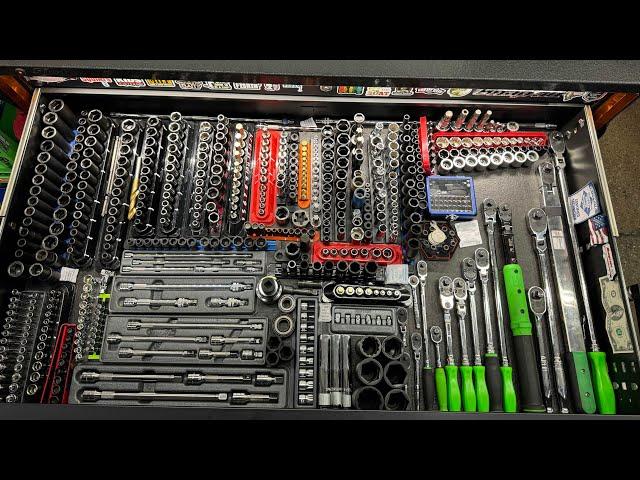 Snap on Masters Series and US General 5 Drawer Toolbox Tour